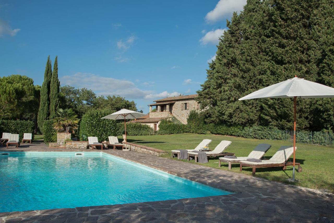Il Villino Farmhouse Кастелліна-ін-К'янті Екстер'єр фото
