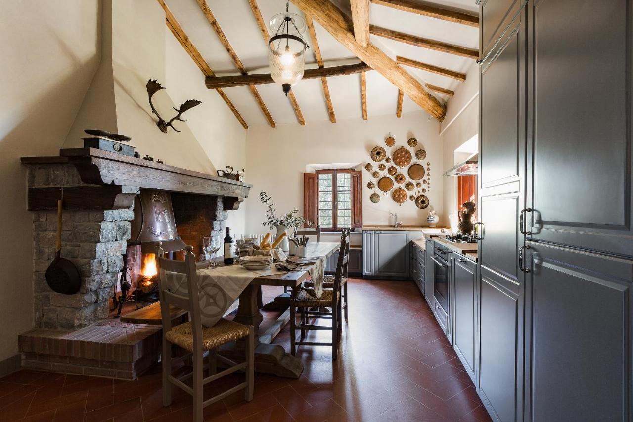 Il Villino Farmhouse Кастелліна-ін-К'янті Екстер'єр фото
