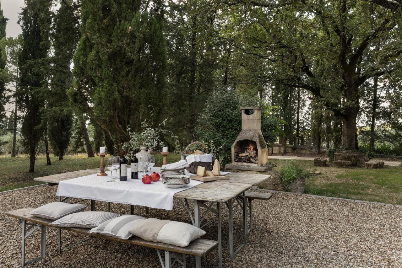 Il Villino Farmhouse Кастелліна-ін-К'янті Екстер'єр фото