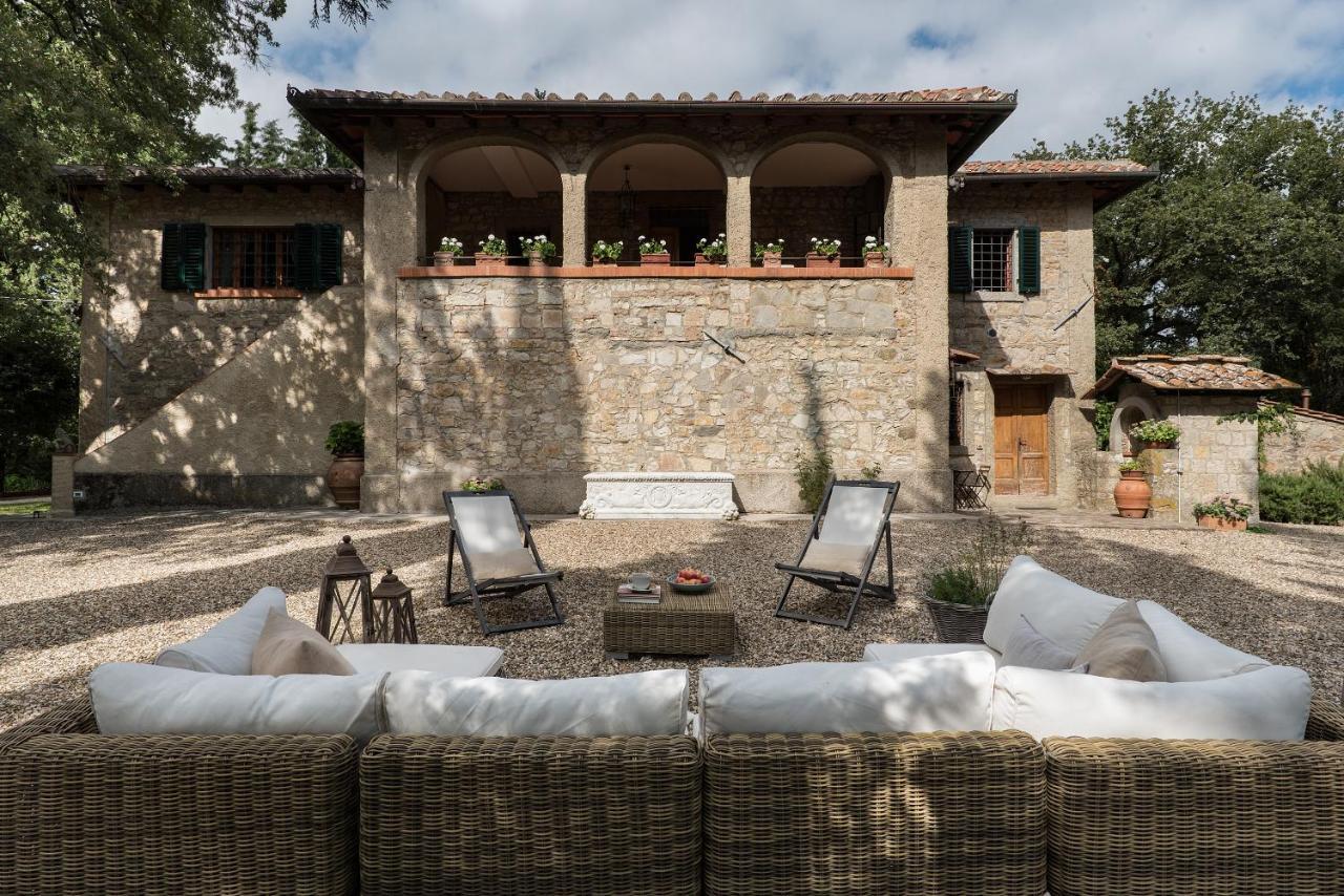 Il Villino Farmhouse Кастелліна-ін-К'янті Екстер'єр фото