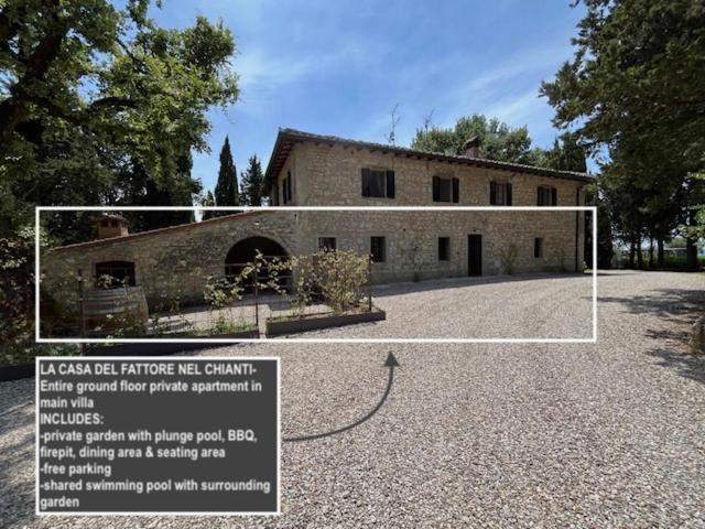 Il Villino Farmhouse Кастелліна-ін-К'янті Екстер'єр фото